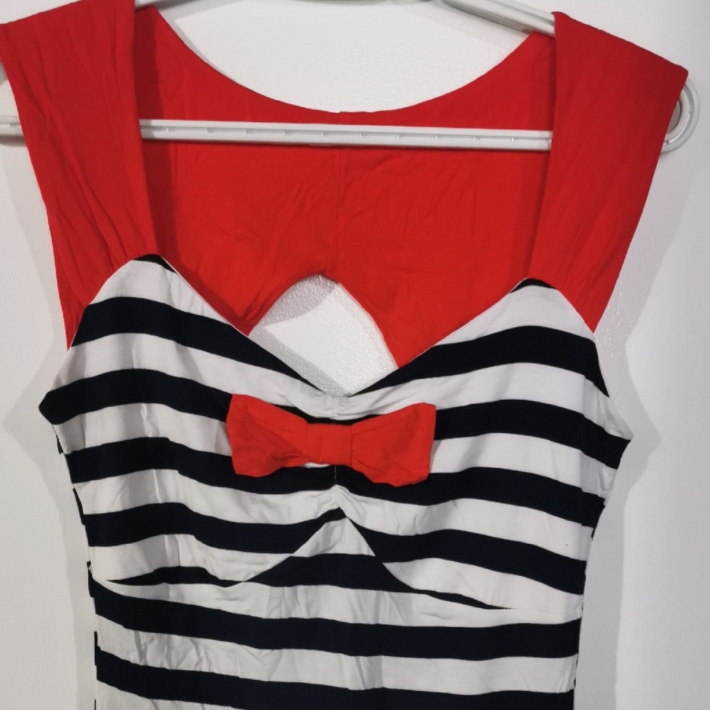 Sourpuss Red and Blue Tank Top Vibrant and Stylish